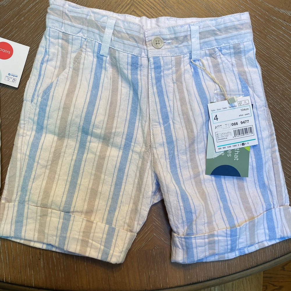 ⭐️BOBOLI toddler pin stripe shorts 🌟 4t
